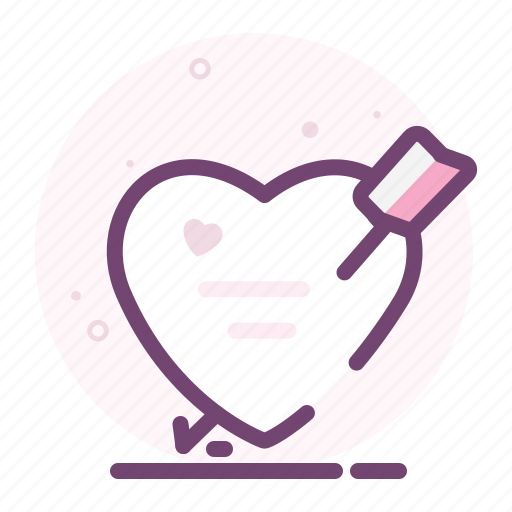 Arrow, heart, love, romantic, valentine icon - Download on Iconfinder