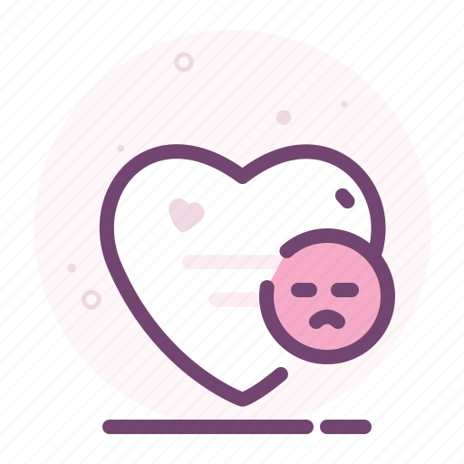 Emoji, heart, love, romantic, sad, valentine icon - Download on Iconfinder