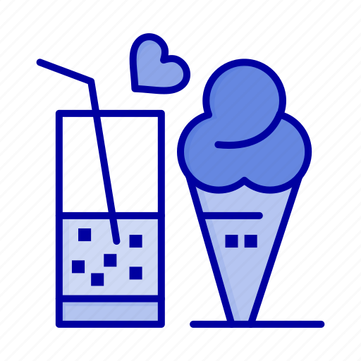 Cone, cream, food, glass, ice, juice icon - Download on Iconfinder