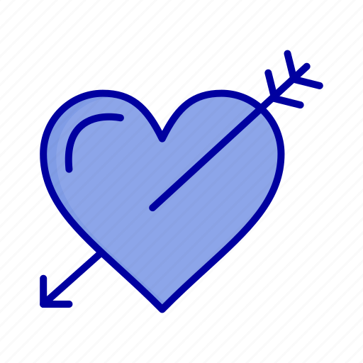 Arrow, heart, holidays, love, valentine icon - Download on Iconfinder