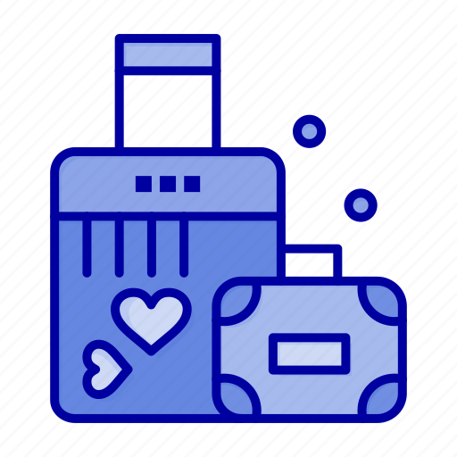 Briefcase, heart, love, wedding icon - Download on Iconfinder