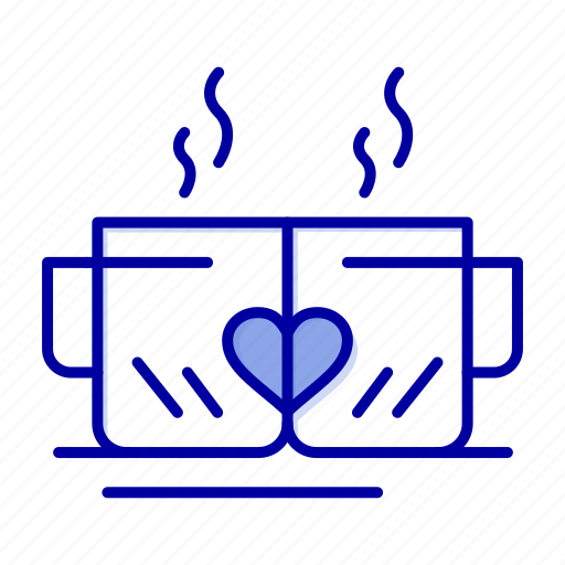 Cup, heart, love, tea, wedding icon - Download on Iconfinder
