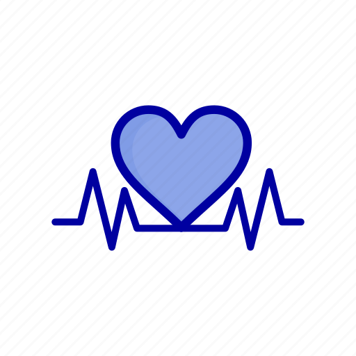 Heart, heartbeat, love, wedding icon - Download on Iconfinder