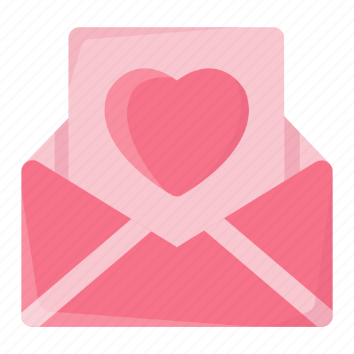 Envelope, heart, letter, love, love letter, message, valentine icon - Download on Iconfinder