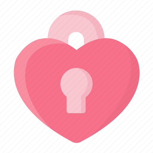 Heart, heart padlock, love, padlock, romance, valentine, valentine day icon - Download on Iconfinder