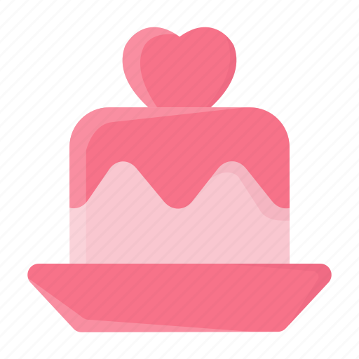 Birthday, cake, love, valentine, valentine day, wedding, wedding cake icon - Download on Iconfinder