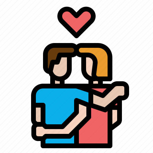 Friendship, hug, love, lover, romantic icon - Download on Iconfinder