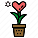 farming, heart, love, plants, tree