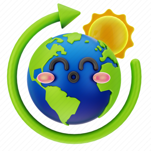 Love, mother earth, environment, sustainability, conservation, eco-friendly, nature 3D illustration - Download on Iconfinder