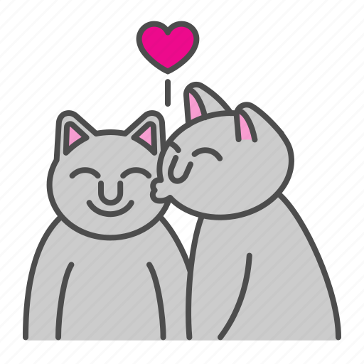 Love, heart, valentine, cats icon - Download on Iconfinder