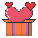 love, valentines, heart, gift, romantic