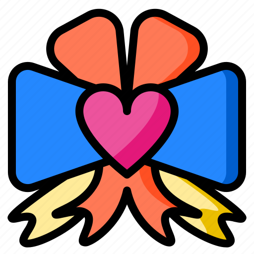 Bow, party, happy, dating, gift icon - Download on Iconfinder