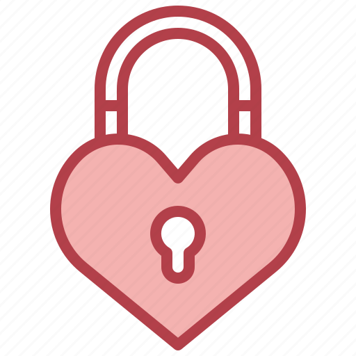 Padlock, heart, security, love, key icon - Download on Iconfinder