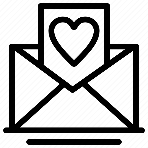 Love, mail, massege, valentine icon - Download on Iconfinder