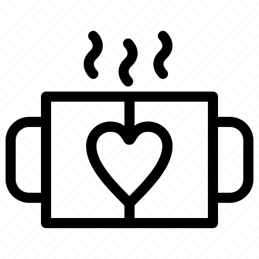Cups, love, romantic, tea, valentine icon - Download on Iconfinder