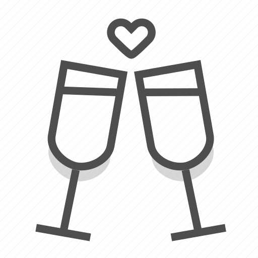 Dating, drink, heart, love, romance, valentine, wedding icon - Download on Iconfinder