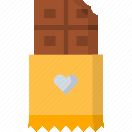 Chocolate, food and restaurant, valentines day, dessert, heart, love, candy icon - Download on Iconfinder