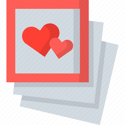 Photos, love and romance, valentines day, album, image, heart, love icon - Download on Iconfinder