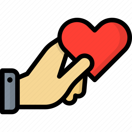 Give, love, give love, love and romance, hands and gestures, hope, valentines day icon - Download on Iconfinder