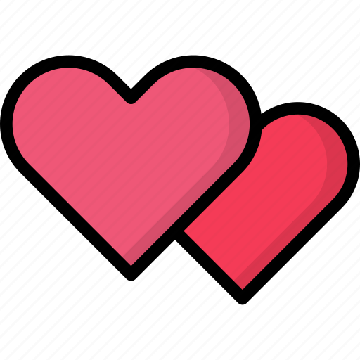 Hearts, love and romance, shapes and symbols, valentines day, romance, love icon - Download on Iconfinder
