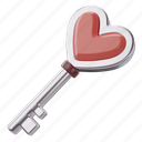key, heart key, vintage key, love, valentines