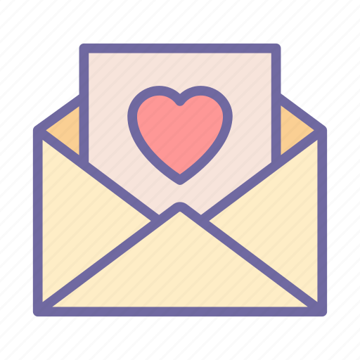 Love, envelope, letter, mail, message, valentine icon - Download on Iconfinder