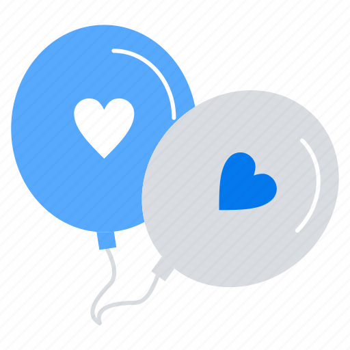 Balloons, heart, love, valentine icon - Download on Iconfinder
