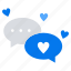 chat, love, messages 