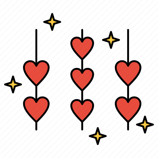 Heart, hearts, love, rope, valentine icon - Download on Iconfinder