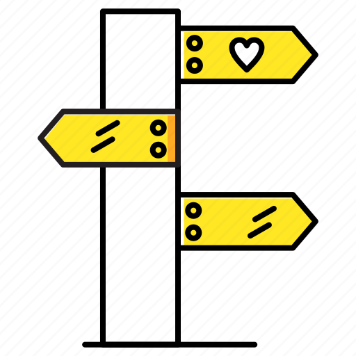 Board, direction, love icon - Download on Iconfinder
