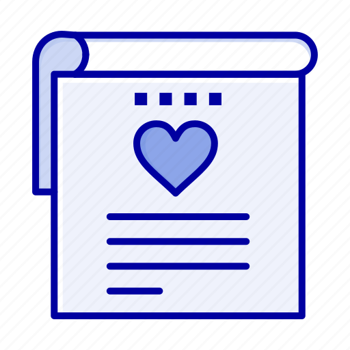 File, heart, love, wedding icon - Download on Iconfinder