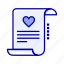 card, document, letter, lettermarriage, love, paper 