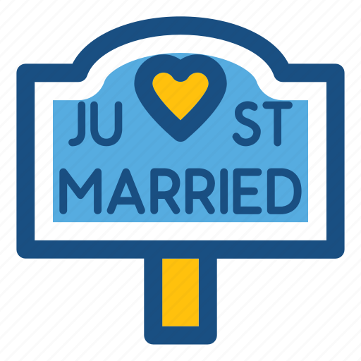 Celebration, just married, marriage, newlyweds, wedding icon - Download on Iconfinder
