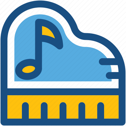 Clavichord, grand piano, harpsichord, musical instrument, pianoforte icon - Download on Iconfinder