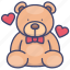 bear, gift, teddy, toy 