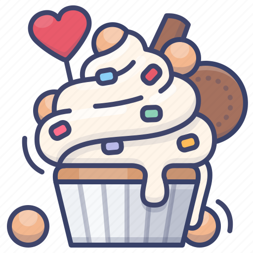 Cake, cream, cupcake, dessert icon - Download on Iconfinder
