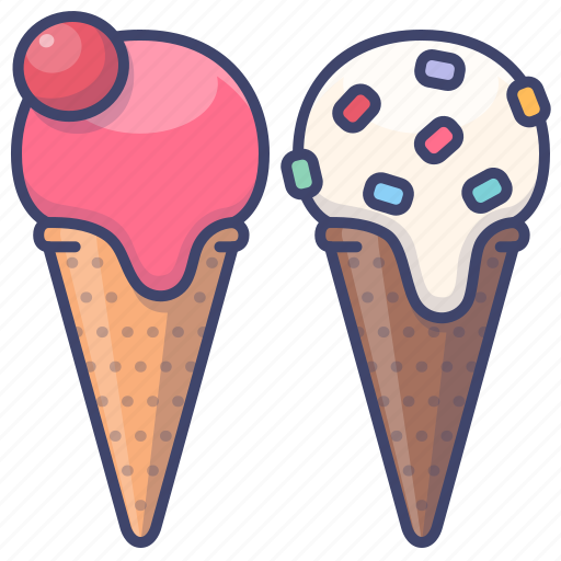 Cone, cream, happy, ice icon - Download on Iconfinder
