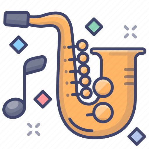 Jazz, music, sax, saxophone icon - Download on Iconfinder