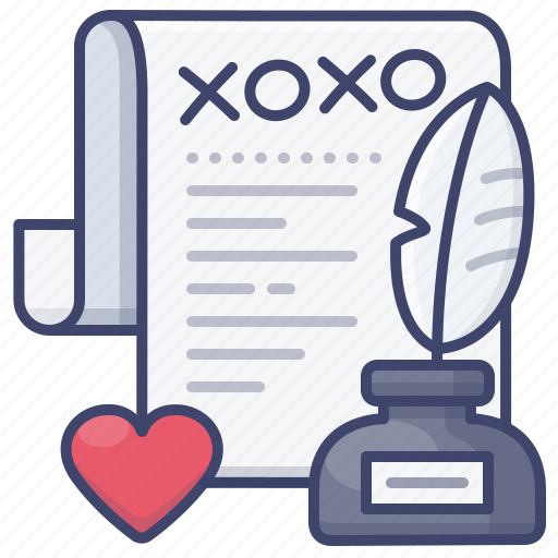 Confession, letter, love, romantic icon - Download on Iconfinder