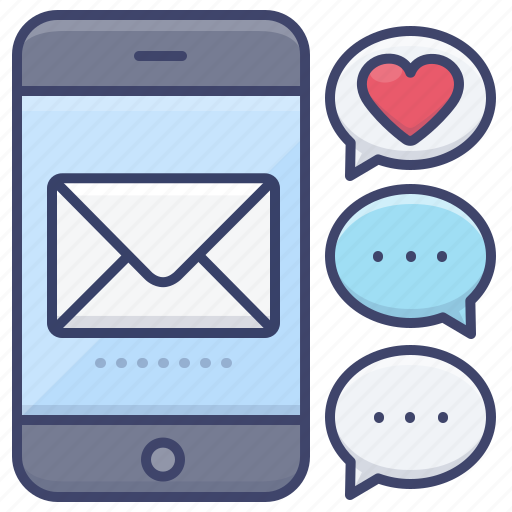 Love, mail, message, smartphone icon - Download on Iconfinder