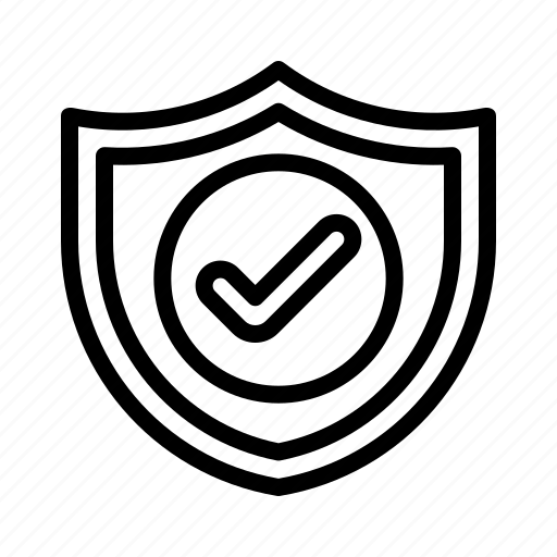 Quality, shield, check, mark, security, protection icon - Download on Iconfinder