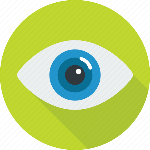 Eye, eyeball, glass, search, see, view, watch icon - Download on Iconfinder