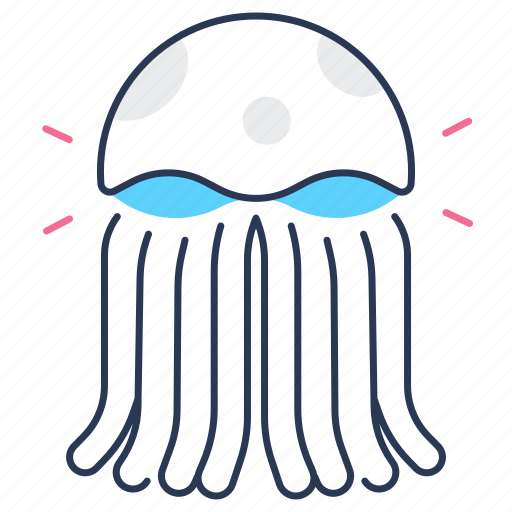Jellyfish, medusa, sea moon jellyfish, jelly fish icon - Download on Iconfinder