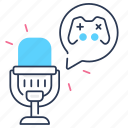 microphone, podcast, gaming podcast, gaming