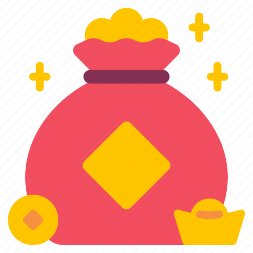 Wealth, rich, gold, chinese, new, year icon - Download on Iconfinder
