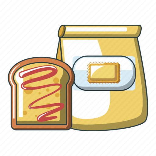 Bake, bakery, bread, bun, cake, cartoon, crack icon - Download on Iconfinder