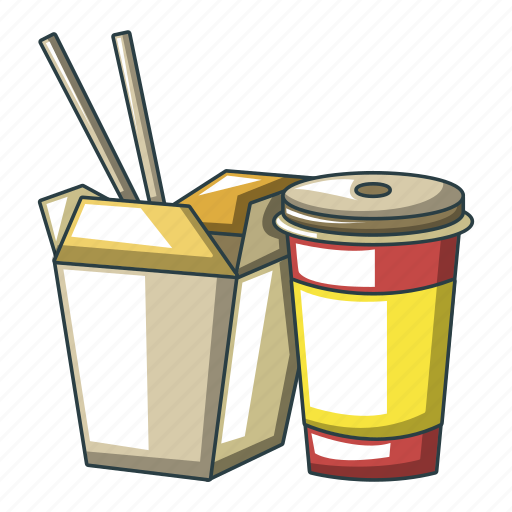 Asia, box, cafe, cartoon, chi, chinese, soda icon - Download on Iconfinder