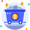mining cart, mining, purchase, shop, cart, cryptocurrency, crypto, digital, finance
