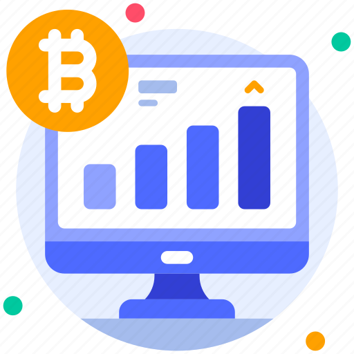 Profit, graph, investment, increase, computer, cryptocurrency, crypto icon - Download on Iconfinder