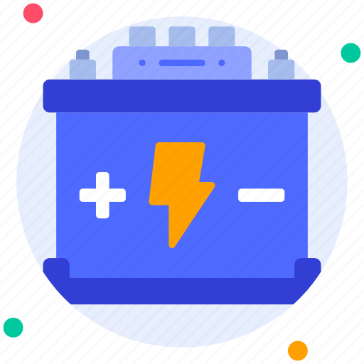 Battery, accumulator, car battery, charge, energy, garage, car icon - Download on Iconfinder